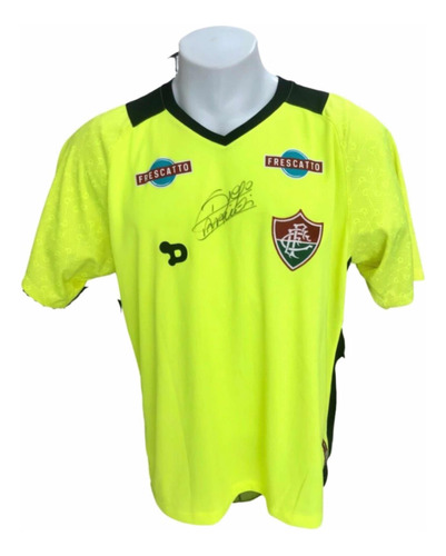 Camisa Do Fluminense 2009 Autografada Pelo Goleiro Cavalieri