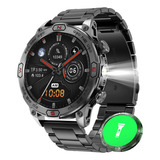 Reloj Inteligente Militar Movimiento Linterna Smart Watch