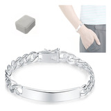 Pulsera Esclava De Pulserapulseras Para Hombre Plata 925