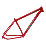 Quadro 29 Mtb First Smitt 4.0 Vermelho/prata Brilho-t.19