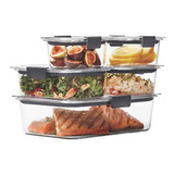 Contenedores Para Almacenamiento Rubbermaid Brilliance Conte