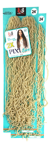 Cabelo Goddess Pixi Locs Dread Fibra Sintética Crochet Braid
