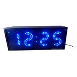 Reloj Hh:mm - Led Alta De Luminosidad - Dígitos 13cm De Alto