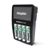 Cargador Energizer Maxi + 1 Blister De 2 Pilas Aa Recargable