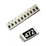4.7 K Ohms 5% (20 Unidade) Resistor Smd 0603 4k7 1,6mmx0.8mm