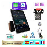 Autoestereo 2din 9.5 Pulgadas Touch Desmontable Mp5