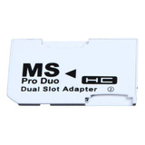 Adaptador Duplo Compatível Com Memory Stick Pro Duo