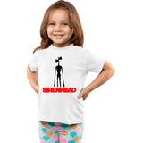 Playera  Infantil De Sirena Head Con Cuello Redondo