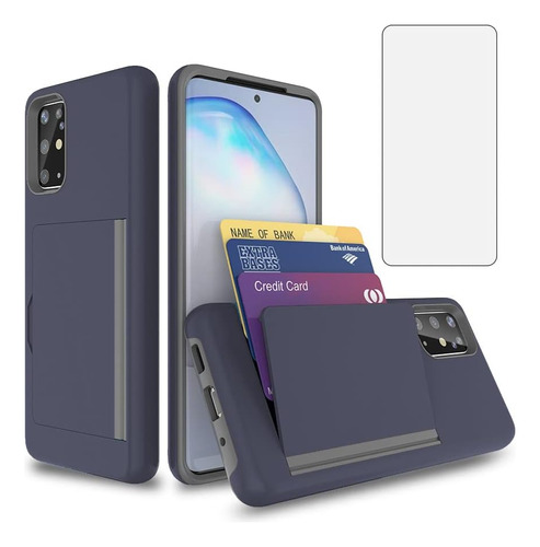 Funda De Teléfono Asuwish Para Samsung Galaxy A71 5g Con Tem