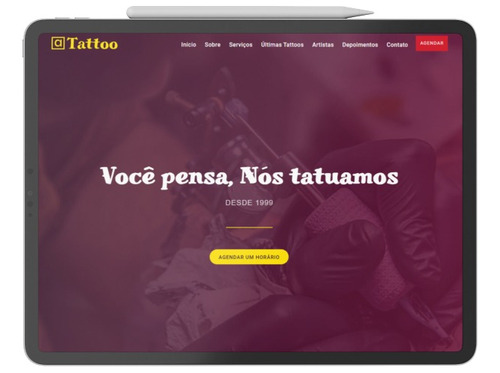 Site Pronto Tattoo Em Wordpress