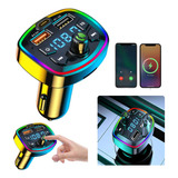 Carregador De Carro Celular Turbo Usb Adaptador Bluetooth