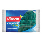 Vileda Esponja De Limpieza Cuadritos Ultra