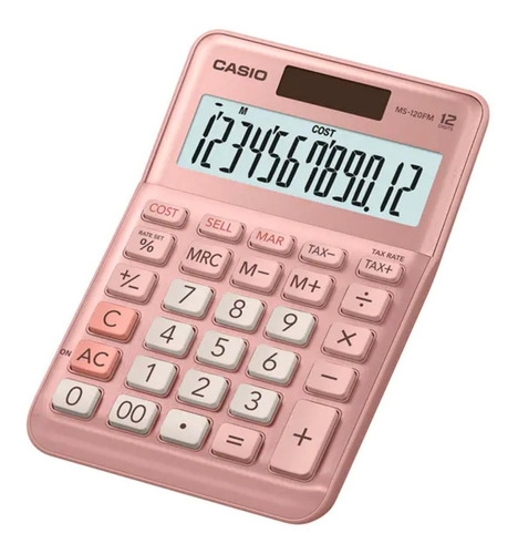Calculadora De Escritorio Casio Ms 120 Fm