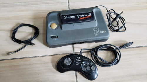 Master System 3 Compact Completo Funcionando 100%, K1