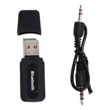 Receptor Bluetooth Usb Com Cabo P2 P/ P2