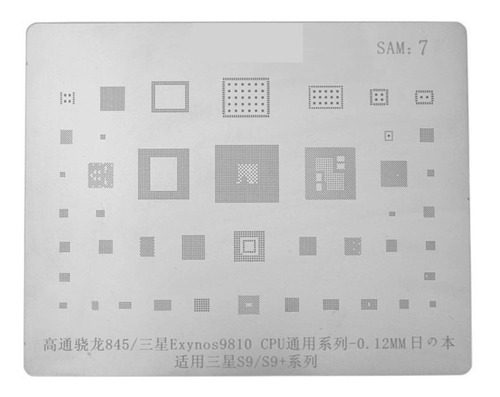 Stencil Reballing Bga Samsung S9 S9 Plus