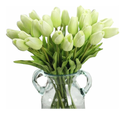 24 Tulipanes Artificiales Deco Eventos Premium