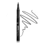 Delineador de ojos líquido Avon True Delineador Líquido Para Ojos Super Definition color black con acabado mate | MercadoLibre