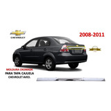 Moldura Cromada Para Tapa Cajuela Chevrolet Aveo 2008-2011.