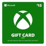 15 Dólares Xbox Gift Card Us (americana)