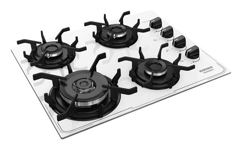 Cooktop Itatiaia 4 Bocas Tripla Chama Itamaster Branco  Biv