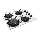 Cooktop Itatiaia 4 Bocas Tripla Chama Itamaster Branco  Biv