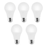 Pack Promo X5 Foco Lampara Luz Led Bulbo 9w E27 Mayor Ahorro