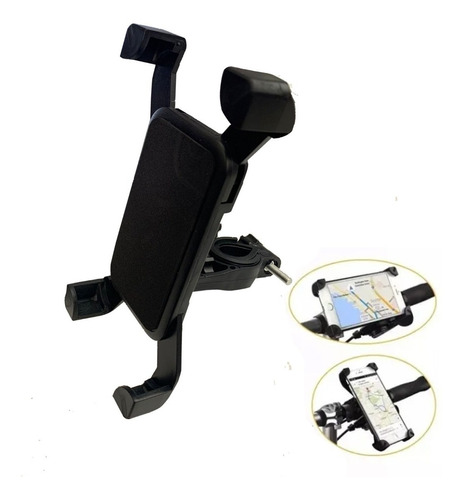 Suporte Celular Universal Bike Moto Gps Trilha Até 7''guidao