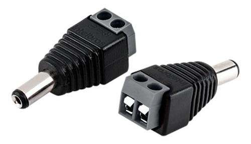 Conector P/ Câmera P4 Macho Conex 1000 (10 Peças) Intelbras