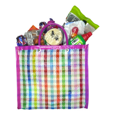 Dulcero, Bolsa De Mandado, Fiesta Mexicana, 15pz Multicolor Cuadros | MercadoLibre