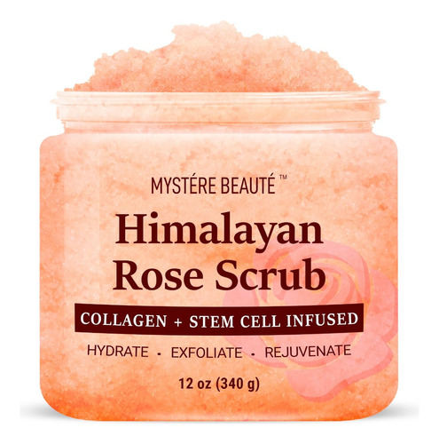 Mystere Beaute Exfoliante Corporal De Sal Del Himalaya De 12