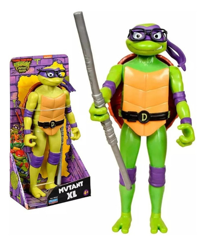 Figura Mutant Xl Tortugas Ninja Donatello 24cm Original