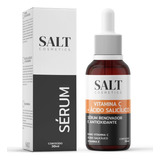 Sérum Vitamina C  Ácido Salicílico  Vitamina E  Salt Cosmetics Momento De Aplicação Dia Noite Tipo De Pele Todo Tipo De Pele