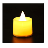 Velas Decorativas Led Tono Calido X3 Unidades Incluye Pilas