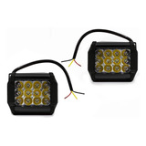 Par Faros 12 Led 4x2 Auxiliar Dually C/estrobo