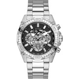 Guess 46mm Multifunction Stainless Steel Watch