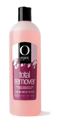 Original Total Remover Organic Nails 480ml, Removedor Uñas