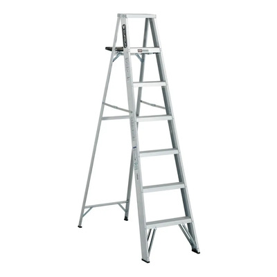 Escalera De Aluminio Tijera De 2.12 M 608-07n Cuprum | Meses sin interés