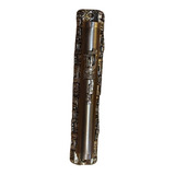 Mezuzah - Carcasa De Plata, 10 Cm, Diseño De Judaica