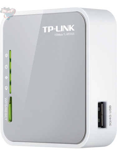 Mini Roteador 3g/4g Wireless Portatil Tp-link Tl-mr3020 Wifi