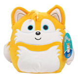 Peluche Tails Squishmallows Sonic 20cm Super Suave Color Amarillo