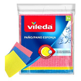 Paño Esponja X 6 Unidades - Vileda Original 5 + 1 Free