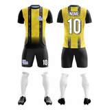 11 Kits Camisas E Calção Uniforme Futebol Personalizados !