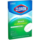 Tabletas Limpiadoras Para Inodoro Clorox 6 Unidades 600 G
