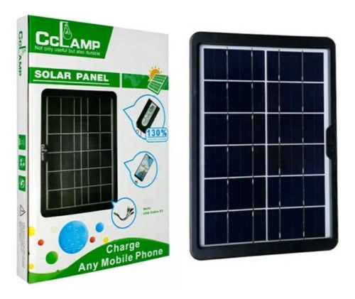 Panel Solar De 8w Cargador  Celular Usb Multi Cabezal Univer