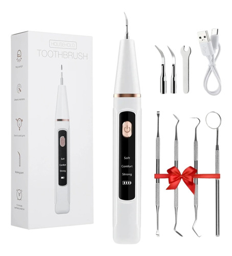 Removedor De Tártaro Limpador Dental Led Ultrassônico