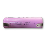 Kit 3 Bateria 18650 Lithium Ion 4,2v 2500mah Com Terminal