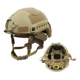 Casco Táctico Militar Ajustable Airsoft Paintball Para Caza