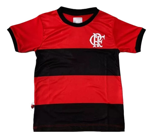 Camisa Blusa Flamengo Infantil Criança Listrada Licenciado 