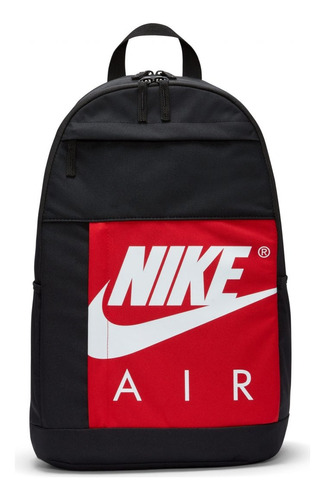 Mochila Nike Elemental Talla Unit Color Negro / Rojo